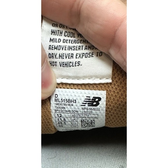 New Balance 515 ML515BH3 Mens 12D Brown Blue V3 Classic Running Shoes main image 9